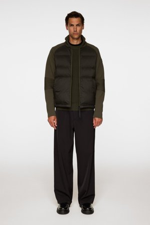 J.Lindeberg - Dome Knit Hybrid Jacket - Fashion - Green - Men - S