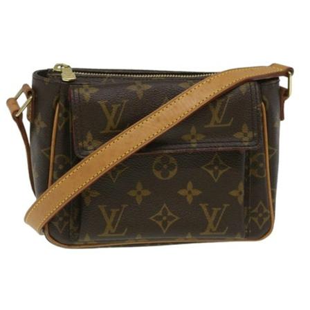 Louis Vuitton Vintage, Pre-owned Canvas Shoulder Bags Bruin, Dames, Maat:ONE Size