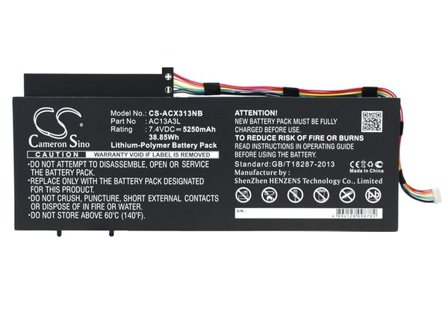 Batteri til notebook, laptop til Acer Aspire P3-171, Aspire P3-171-6820 og andre.