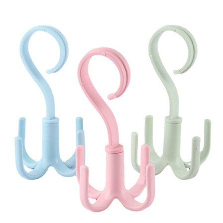 Roterende halstørklæde pose organizer til garderobe slipsestativ og bælteorgan