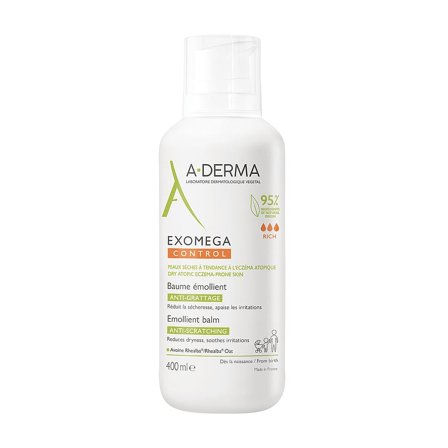 A-DERMA Exomega Control Anti-Scratching Balm 400 ml, Skincare, Skincare Til Børn, Babysalve