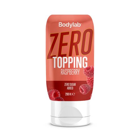 Bodylab Zero Topping Raspberry 290 ml, Helse & Madvarer, Sukker & Sødemidler, Sirup & Topping