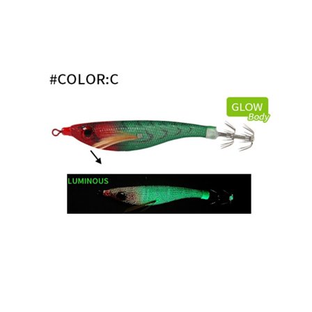 bläckfiskkrok bläckfisk bete C C