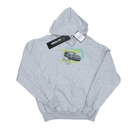 Disney Boys Cars Jackson Storm Hoodie 7-8 år Sports Grey
