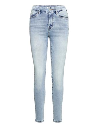 Trousers Denim Clara Lt Blue Tiukat Farkut Sininen Lindex