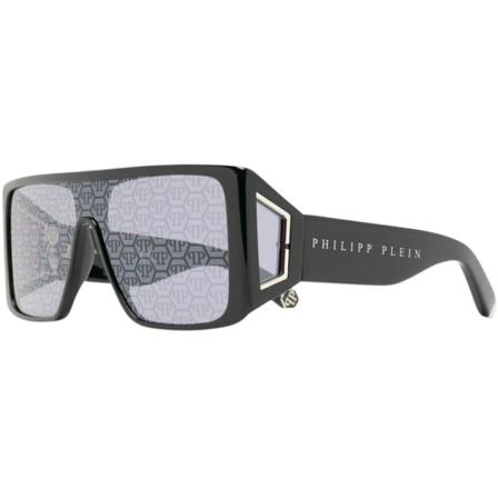 Philipp Plein SunBril , Zwart , Heren , Maat: ONE Size Zonnebrillen