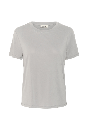 Soaked In Luxury SLColumbine Crew-Neck T-Shirt Överdelar Dam Grå L