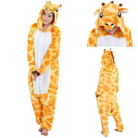 Unisex Aikuisten Kigurumi eläinhahmoasu Onesie Pyjama Yksivärinen