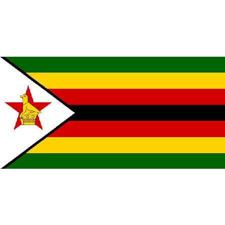 Zimbabwe flagg
