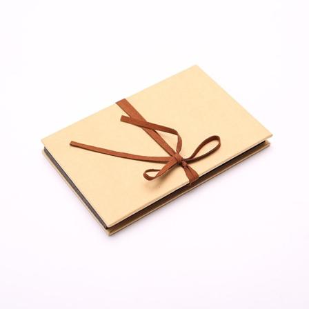 6x8 Tommer Hardback Fotoalbum Med DIY Tilbehør, Strekkbar Folding DIY Skrapbok Album, Kraf Khaki