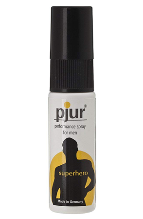Kjøp Pjur Superhero Performance Spray Strong 20ml - Utholdenhetsforbedrende spray | God pris