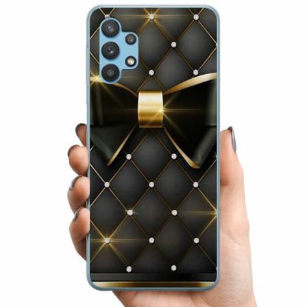 Samsung Galaxy A32 5g Tpu Mobilskal Gyllene Rosett