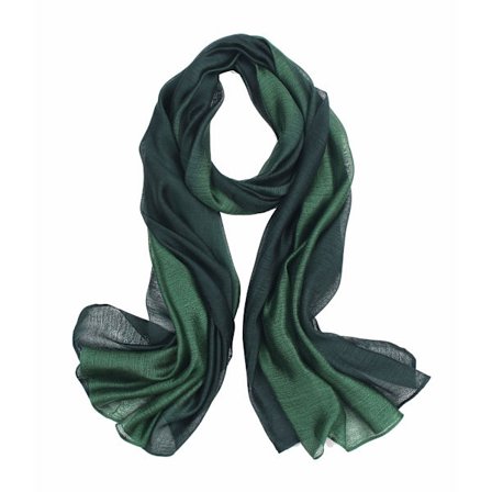 Dames Sjal Stola Hals Sjal Sommer Sjal Farge Gradient Stola for Aftenkjole Festlig Bryllup Brudesilke Sjal/Bomullssjal Hele Året