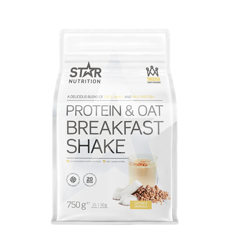 Star Nutrition Protein & Oat Breakfast Måltidsersättnings Shake 750 g