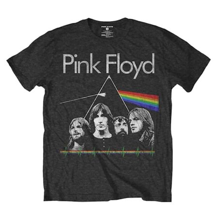 Pink Floyd Barn/Barn DSOTH Band & Pulse Bomull T-shirt 9-1
