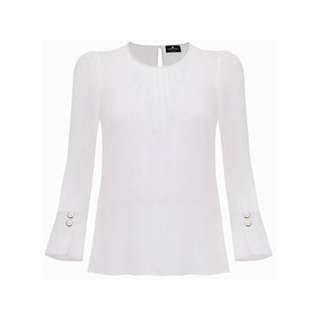 Elisabetta Franchi Bluse Hvid, Dame