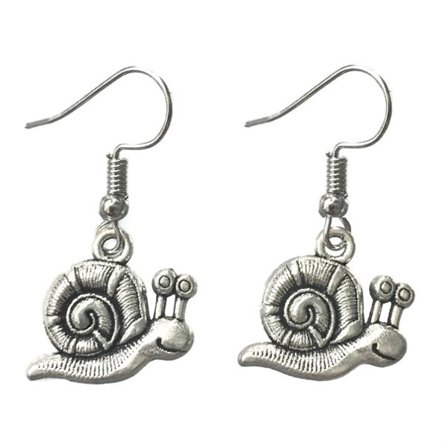 Earrings - Snail - Slug