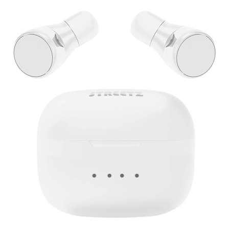 STREETZ TWS-1109 True Wireless Hörlurar med Mikrofon – Kompakta In-Ear Bluetooth 5.0
