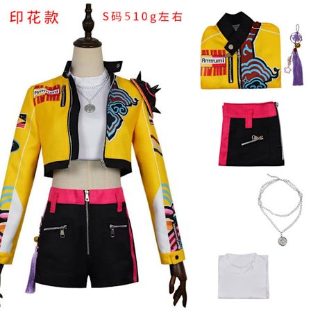 K-Demon Hunter Girls Group Herretøjsgruppe Rumizoimira Scene Kostume Shaka Demon Baby Zhenyu