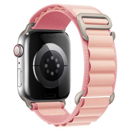 Alpin loop til Apple Watch-rem 49mm 44mm 40mm 45mm 41mm 42mm 38mm 49 44 45 mm armbånd iWatch serie 7 6 3 se 8 Ultra 49 band pink pink 38mm 40mm 41mm