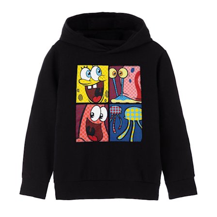SpongeBob SquarePants Barn/Barn Pop Art Hoodie 7-8 År B
