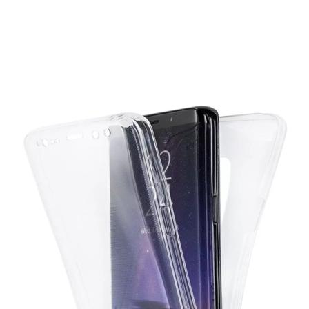 Silikone etui med Touch Sensor (For & Bag) Huawei Mate 20 lite Transparent/Genomskinlig
