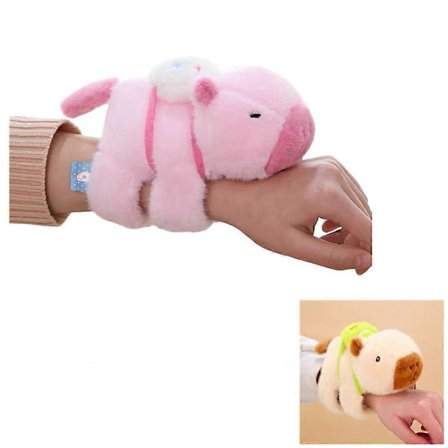 18 cm Kapibala Snap Ring Vand Delfin Dukke Armbånd Dukke Plys_Overraskelse