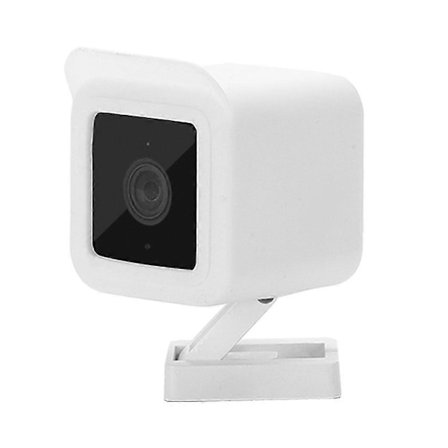 Silikonskal Kameraskydd För Wyze Cam V3 Kamera Vit