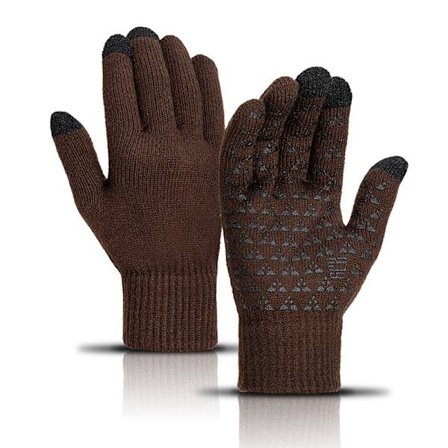 Bruna vinterhandskar herr dam touch screen handskar smartphone motorcykelhandskar