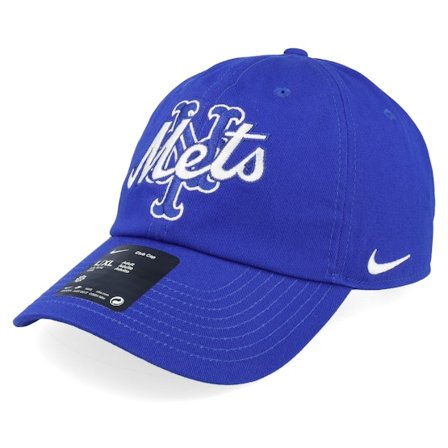 Nike MLB - MLB - Blue - unconstructed - Cap - New York Mets Statement Club Rush Blue Dad Cap - Nike - Hatstore