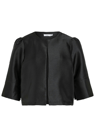 Vila VIKELSEY Bolero Stickat Dam Svart 40