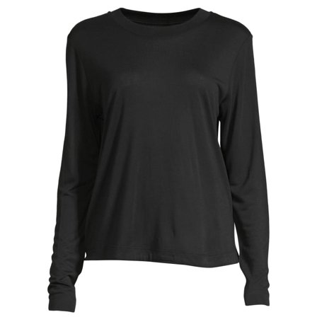 Casall Women's Ease Crew Neck Women long-sleeved training tops Black 36