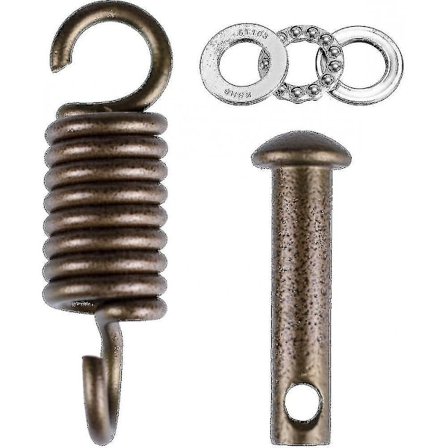 Hammock Chair Ultimate Hanging Kit - Egg Hammock Chair Spring Pin Plug Hardware- 500lb Hammock Chair Hanging Kit ZRO-AV