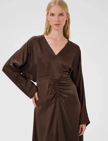 Karen By Simonsen Kbblanca Long Dress - Brown - 40