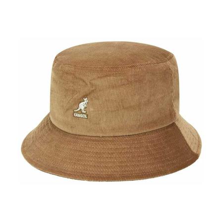 Kangol, Bob Kangol Cord Bruin, Heren, Maat:S