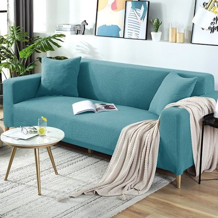 Universelt støvdeksel Elastisk deksel Maisfleece Deksel Blå Ston