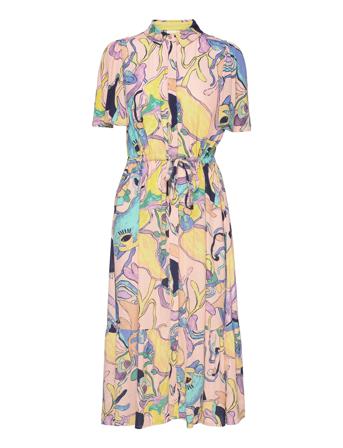Nuninna Dress Dresses Cocktail Dresses Monivärinen/Kuvioitu Nümph