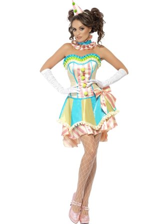 Fever Boutique Vintage Clown Costume S