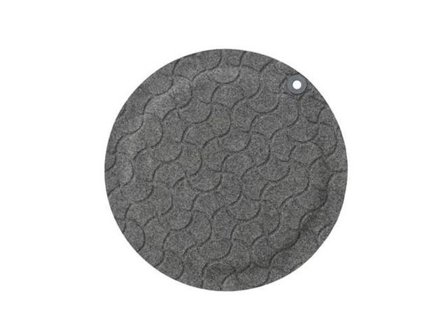 Matting Matta StandUp Round ø56cm grå - Lyreco - Kontorsmöbler och inredning - Arbetsplatsmattor och ståmattor - Arbetsplats-och ståmattor