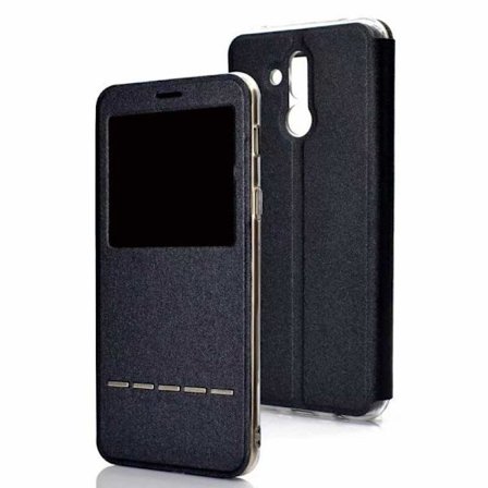 Mate 20 Lite Elegant Stötdämpande Flipfodral SliderView