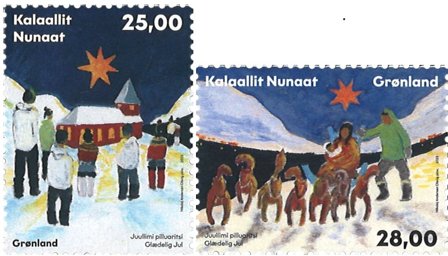 Grønland - Julen 2025 - Postfrisk sæt 2v