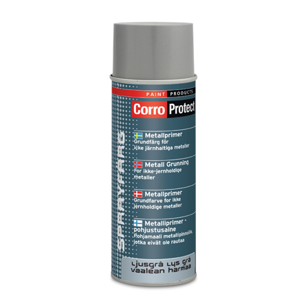 CorroProtect Primer Grundfärg Metall Grå 400ml