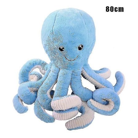 Søt Smilende Bleksprut Plysjleke Myk Fylt Bomullsdyrpute Flotte Bursdags- og Julegaver Til Barn TAO