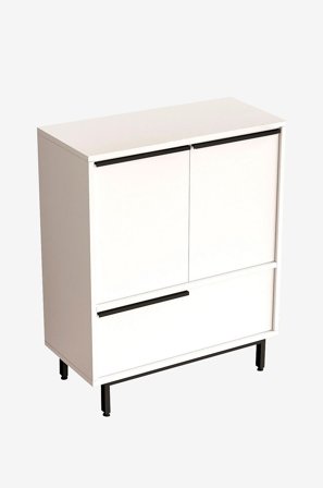 Homitis - Køkkenskab-Olivia - Hvid - Skabe - Fra Homeroom