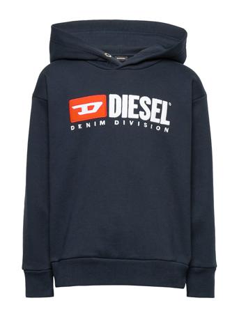 Sdivision Over Sweat-Shirt Blue Diesel