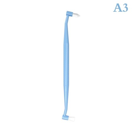 Enkelt borsthuvud platt biceps ortodontisk fissur visdomstand