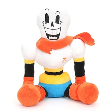 Undertale - Papyrus Plyslegetøj Stoppet Dukke Legetøjs Pude Cosplay Dukker Gaver til Børn