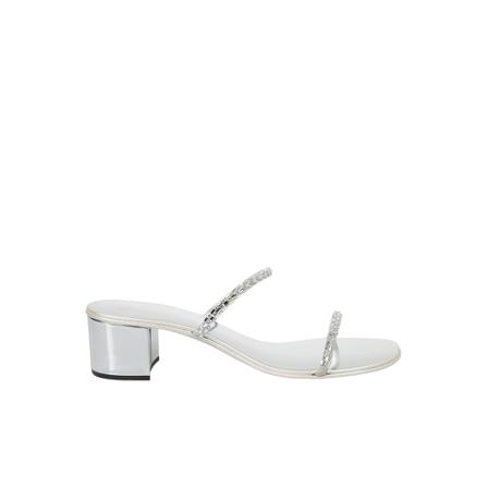 Giuseppe Zanotti Slip on Sandaler Hvid, Dame Sandaler, Størrelse: 39 EU