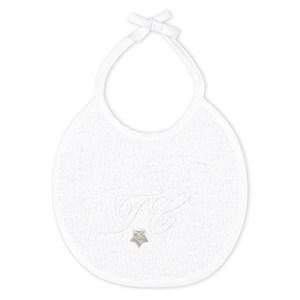 Tartine et Chocolat White Branded Bib One Size - Baby feeding - One size - White