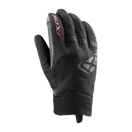 MC-Handsker Ixon MS Mig 2 WP Dame Sort/Fuchsia S